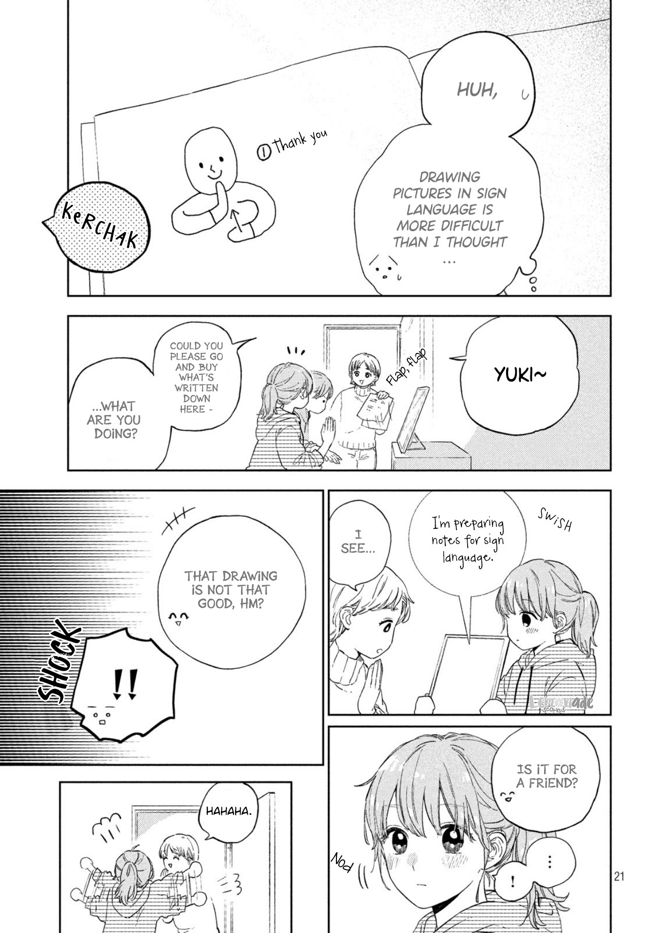 Yubisaki to Renren chapter 3 page 23