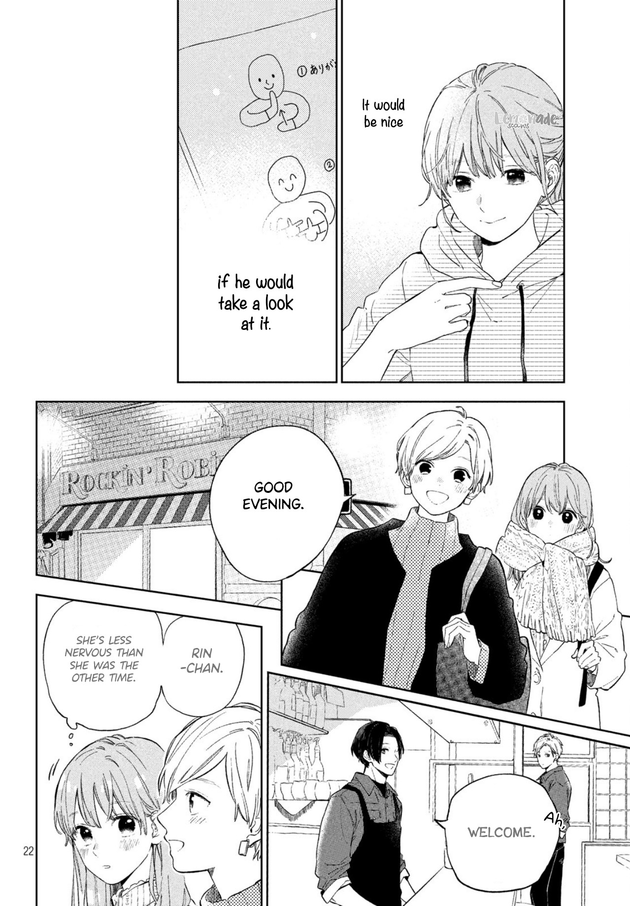 Yubisaki to Renren chapter 3 page 24