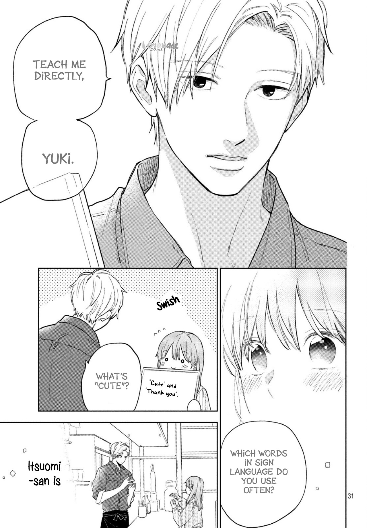 Yubisaki to Renren chapter 3 page 33