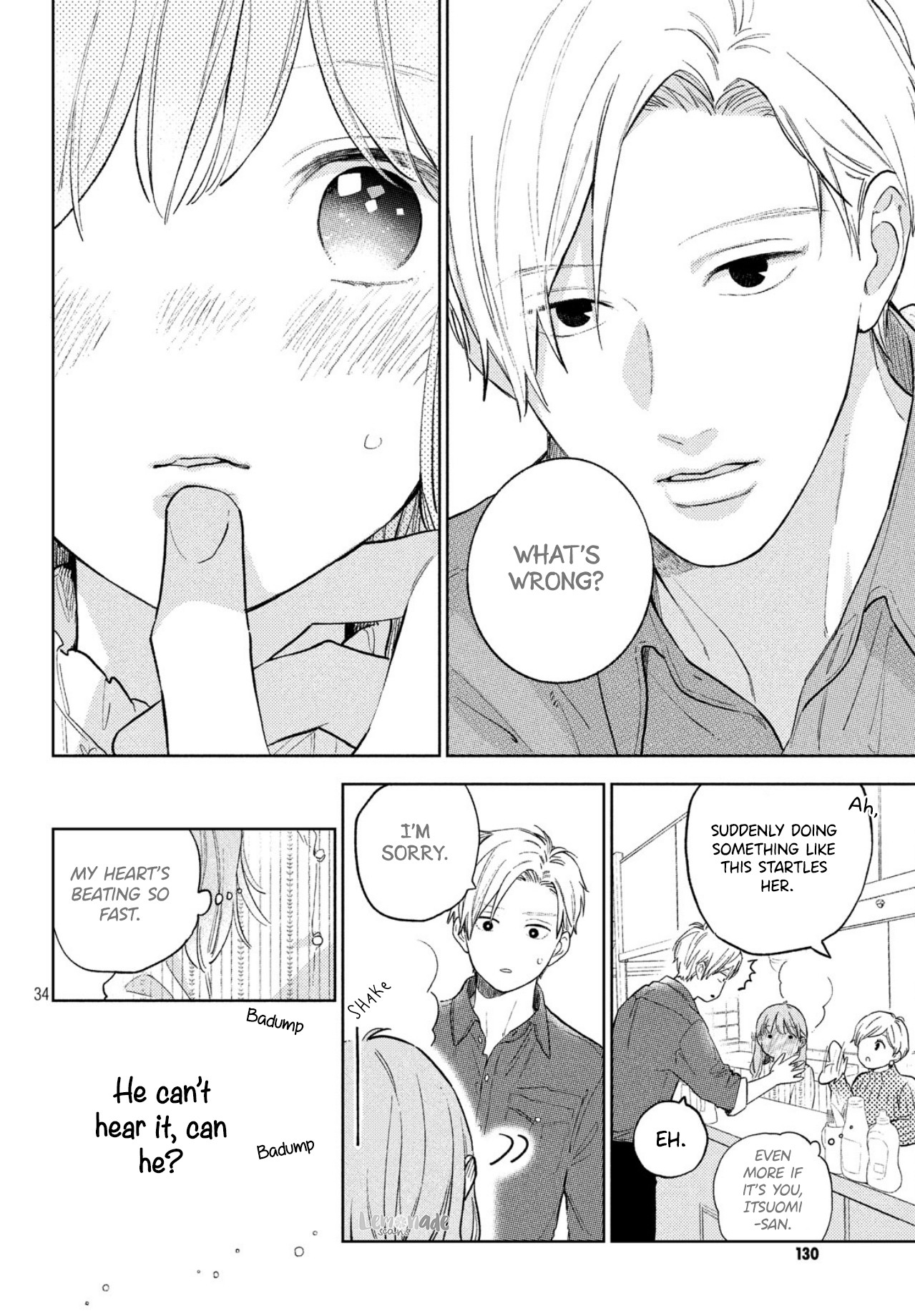 Yubisaki to Renren chapter 3 page 36