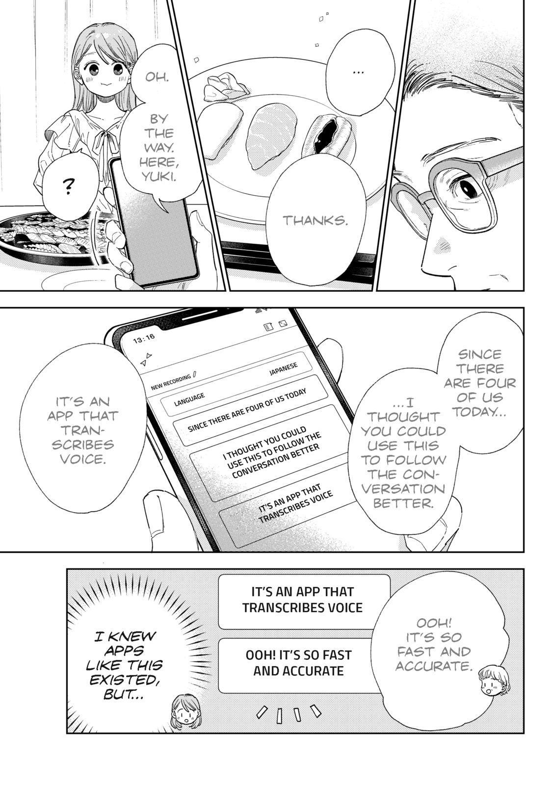 Yubisaki to Renren chapter 30 page 15