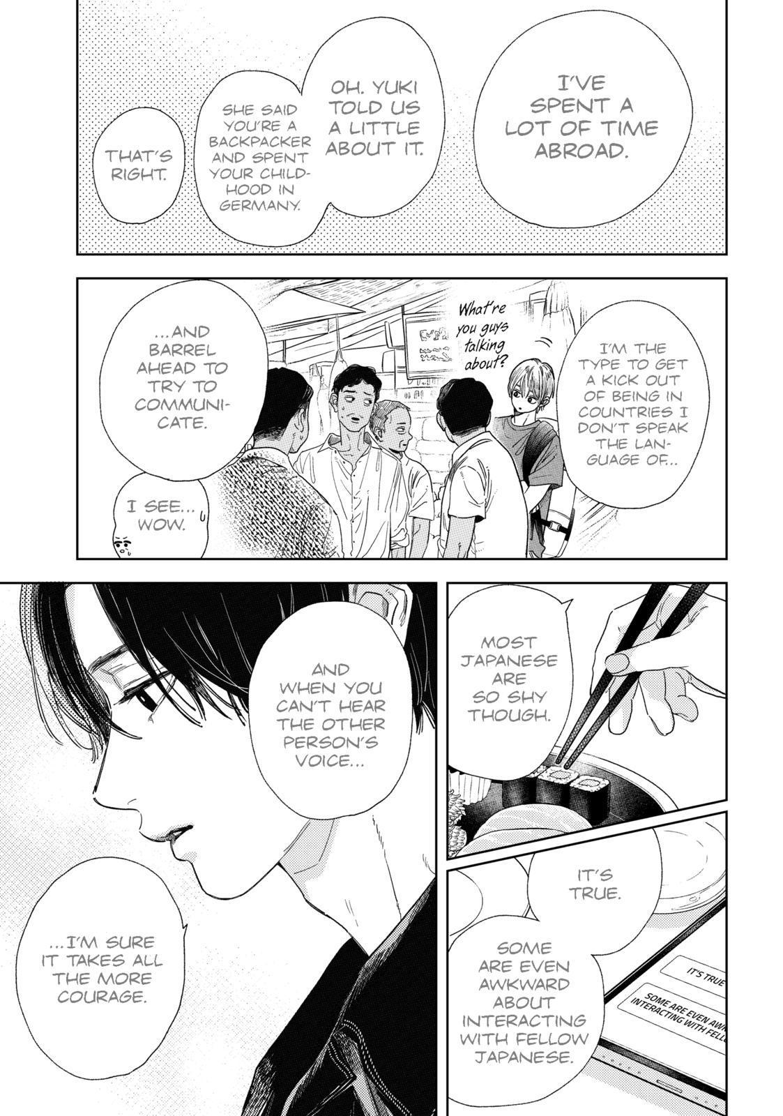Yubisaki to Renren chapter 30 page 17