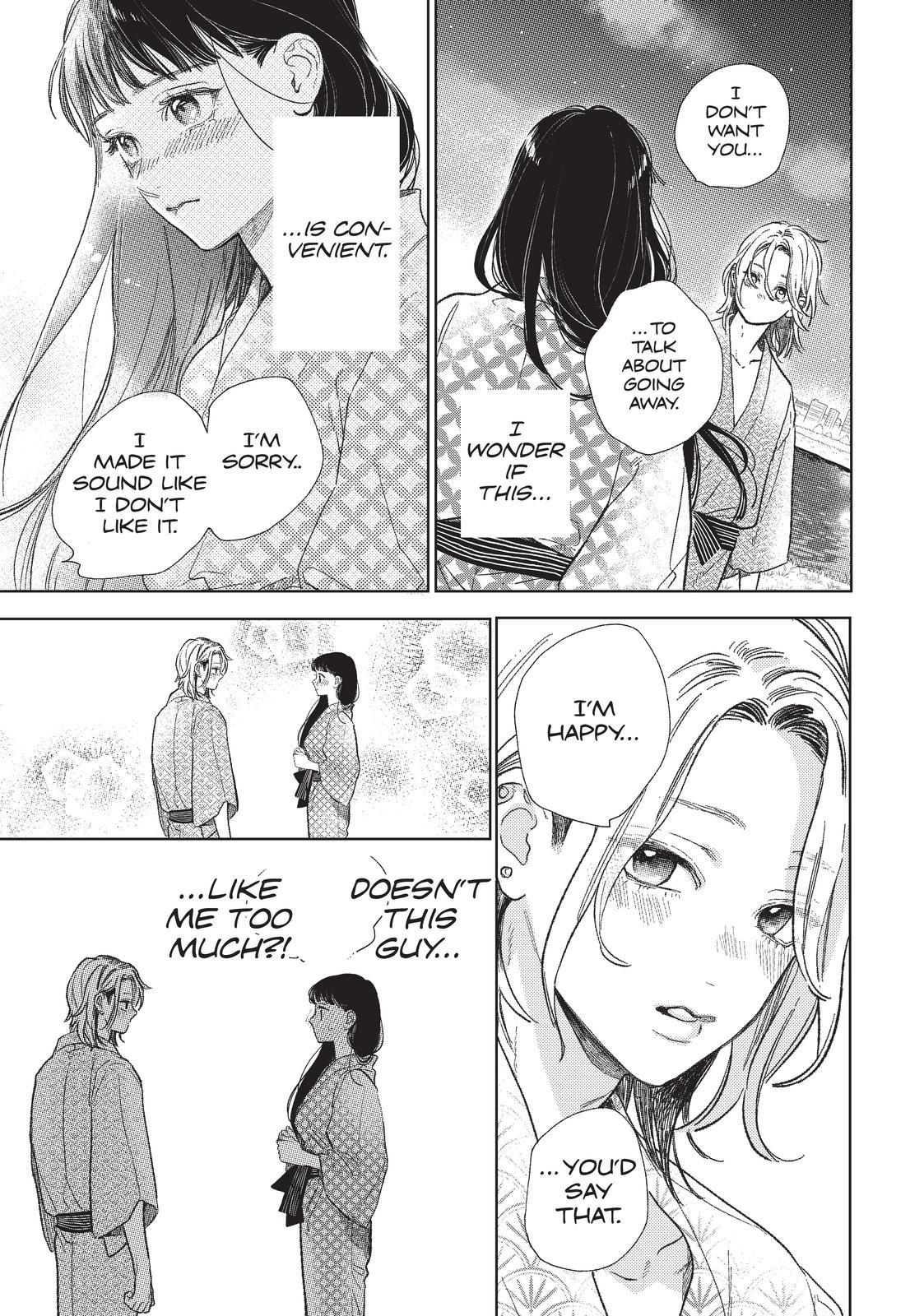 Yubisaki to Renren chapter 32 page 19