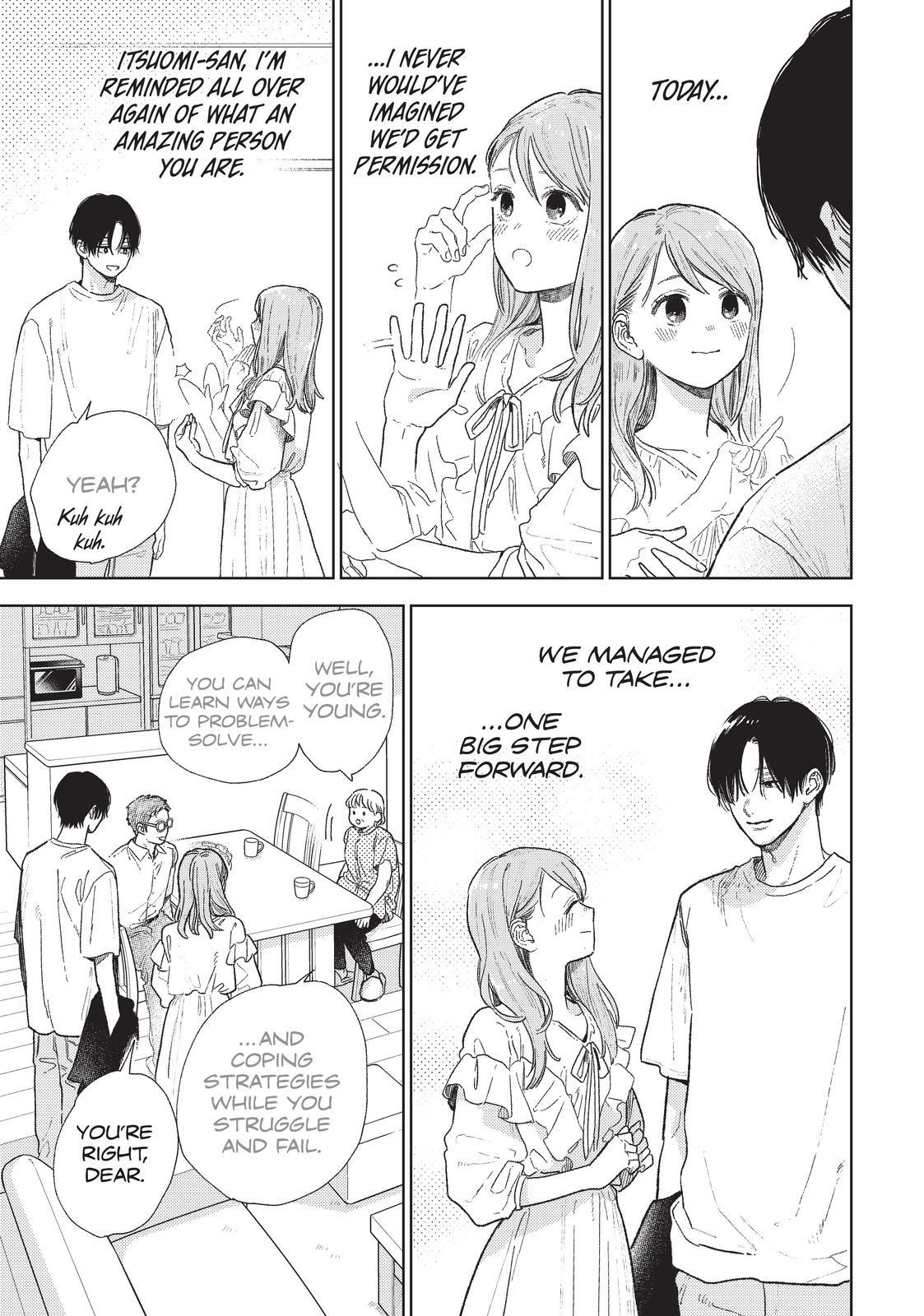 Yubisaki to Renren chapter 32 page 35