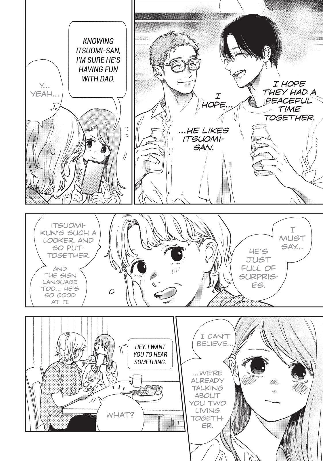 Yubisaki to Renren chapter 32 page 4