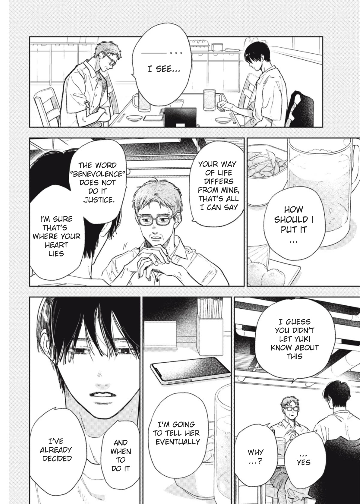 Yubisaki to Renren chapter 33 page 15
