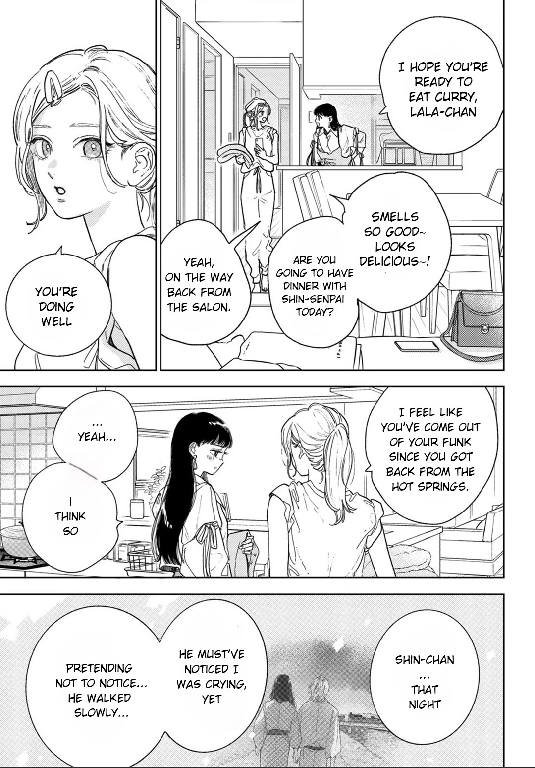 Yubisaki to Renren chapter 34 page 11