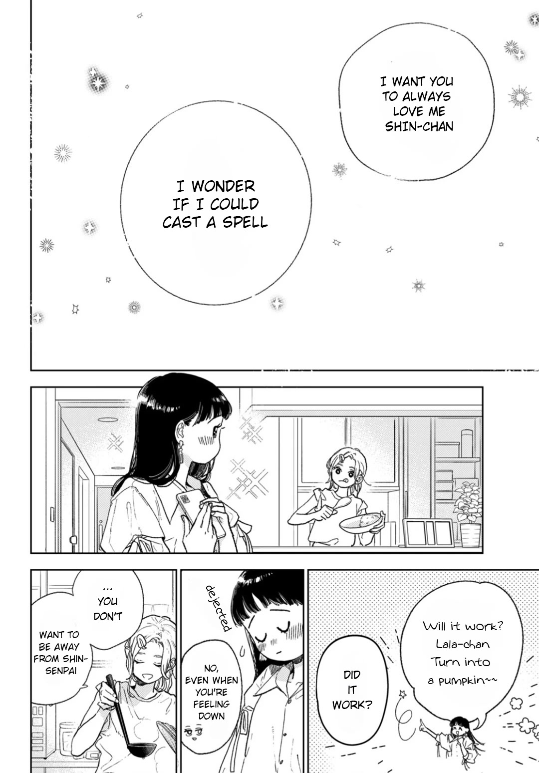 Yubisaki to Renren chapter 34 page 14