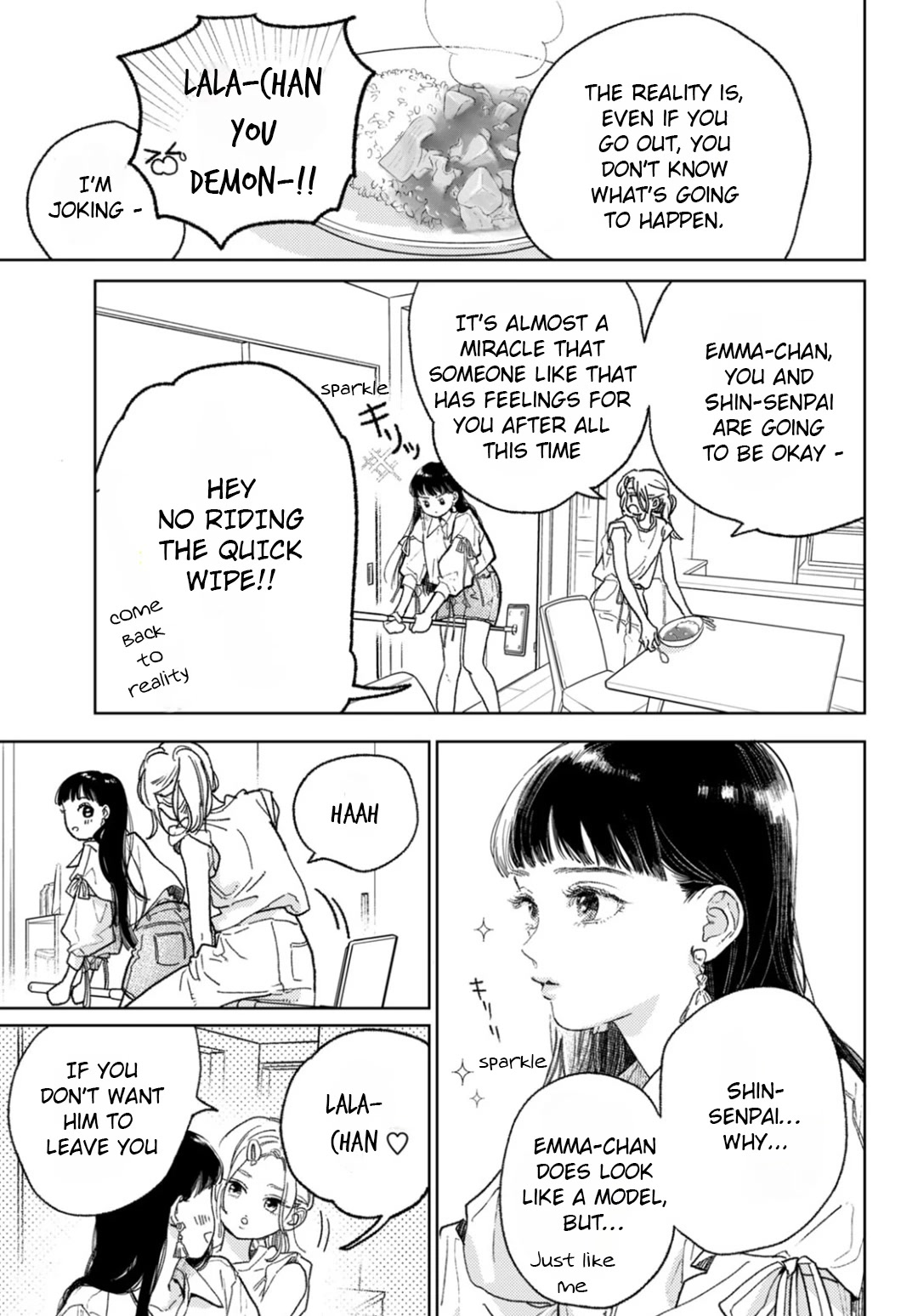 Yubisaki to Renren chapter 34 page 15