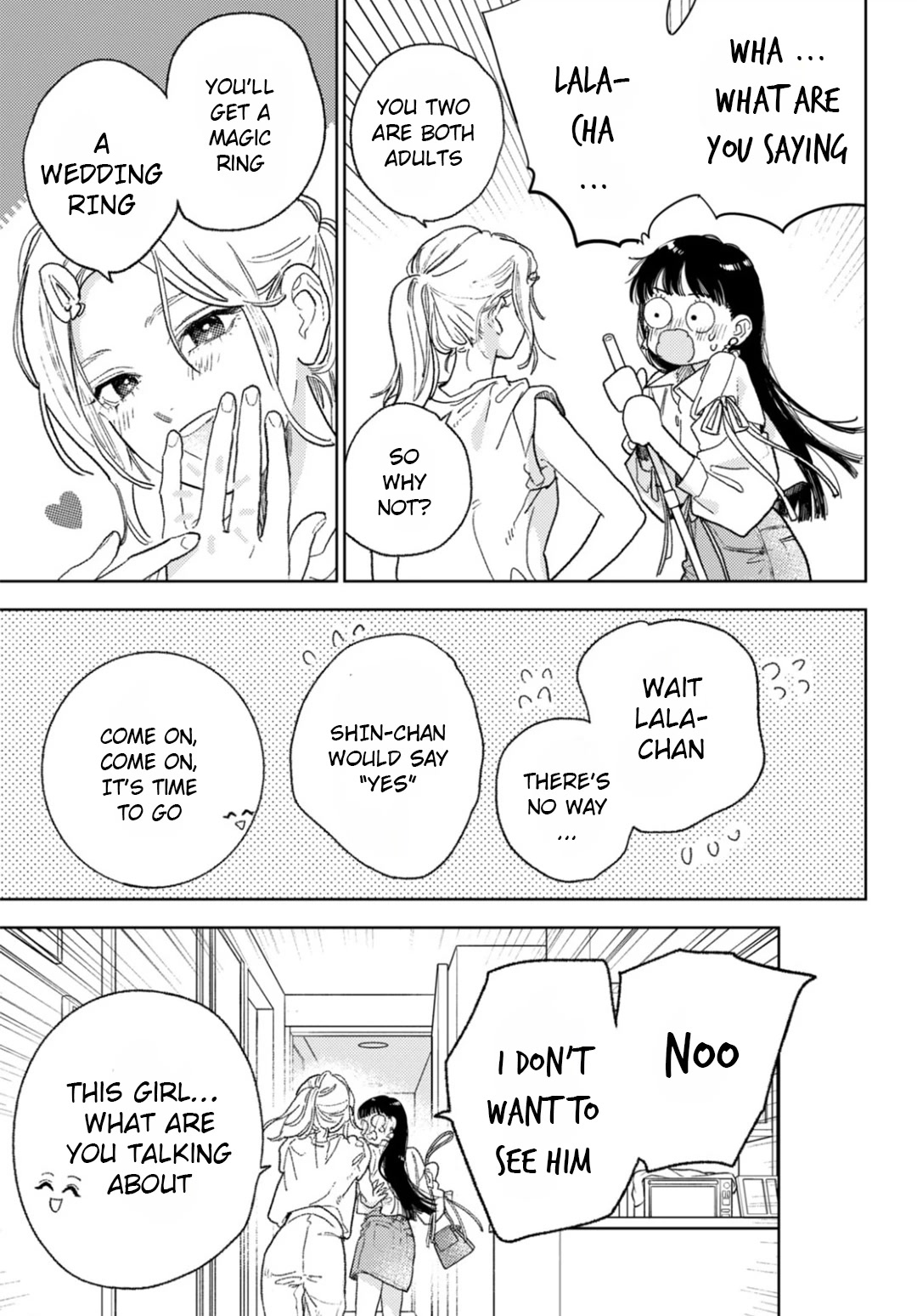 Yubisaki to Renren chapter 34 page 17