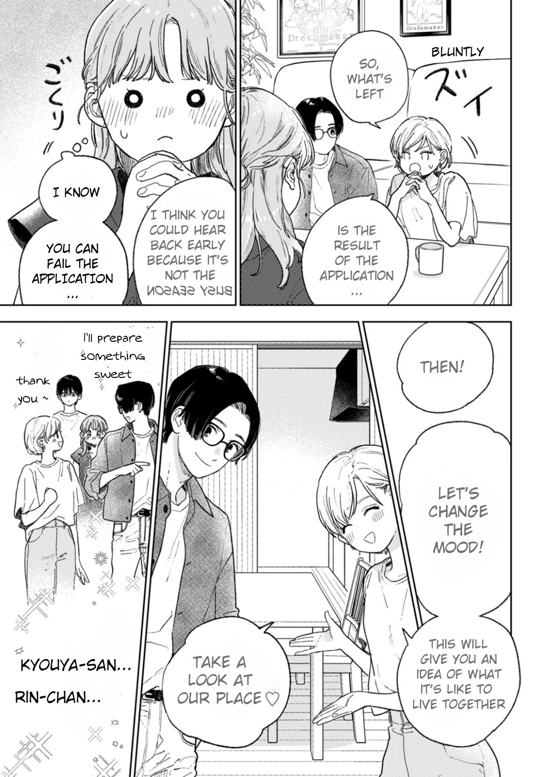 Yubisaki to Renren chapter 34 page 21