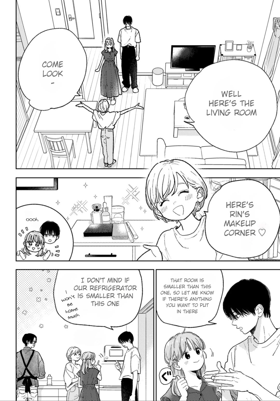Yubisaki to Renren chapter 34 page 24