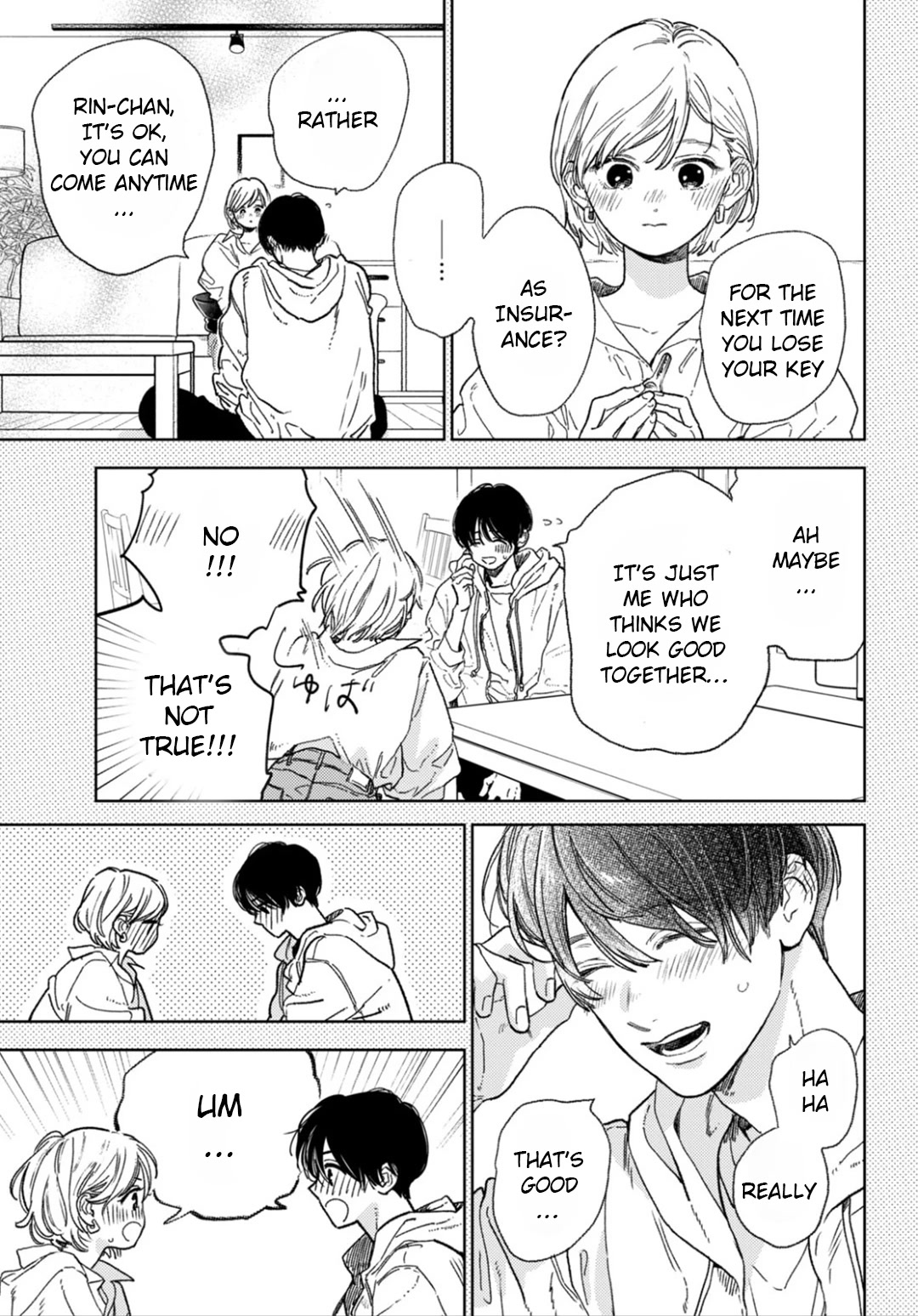 Yubisaki to Renren chapter 34 page 33