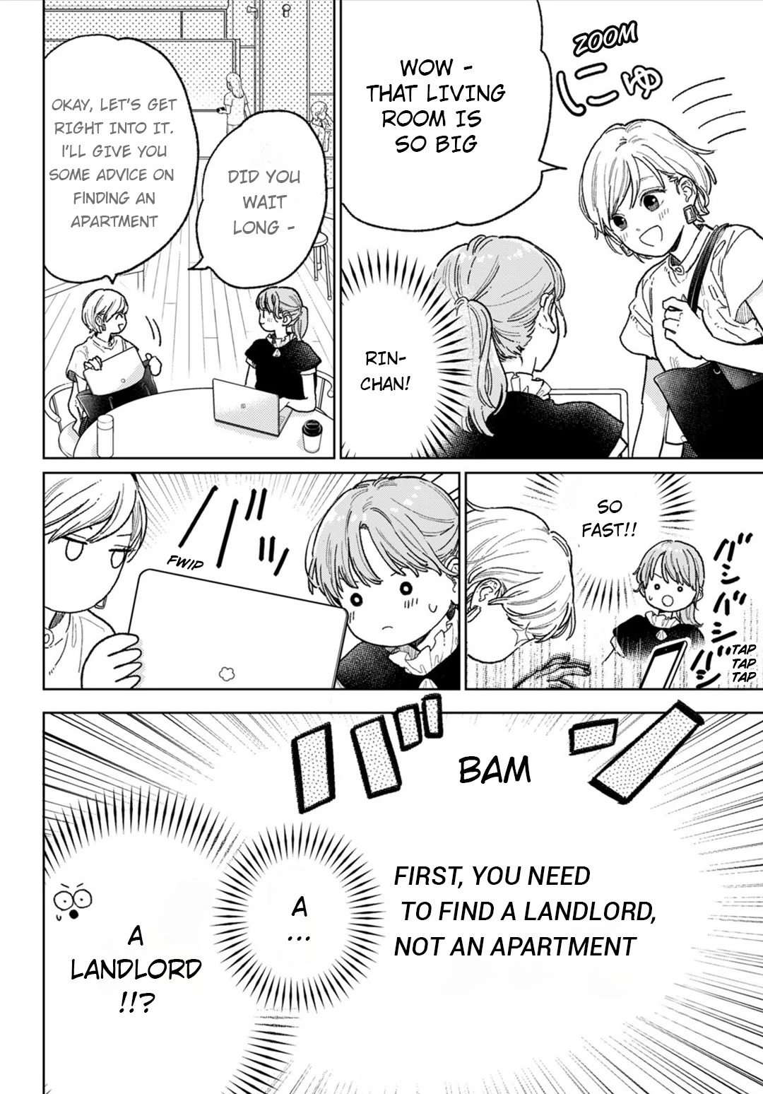 Yubisaki to Renren chapter 34 page 4