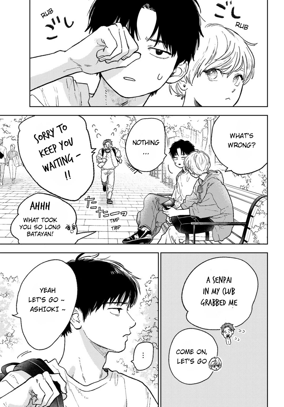 Yubisaki to Renren chapter 34 page 7