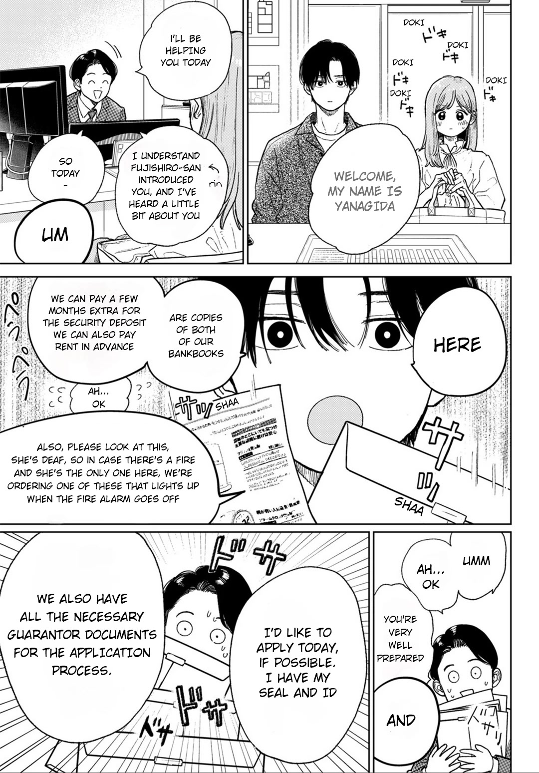 Yubisaki to Renren chapter 34 page 9