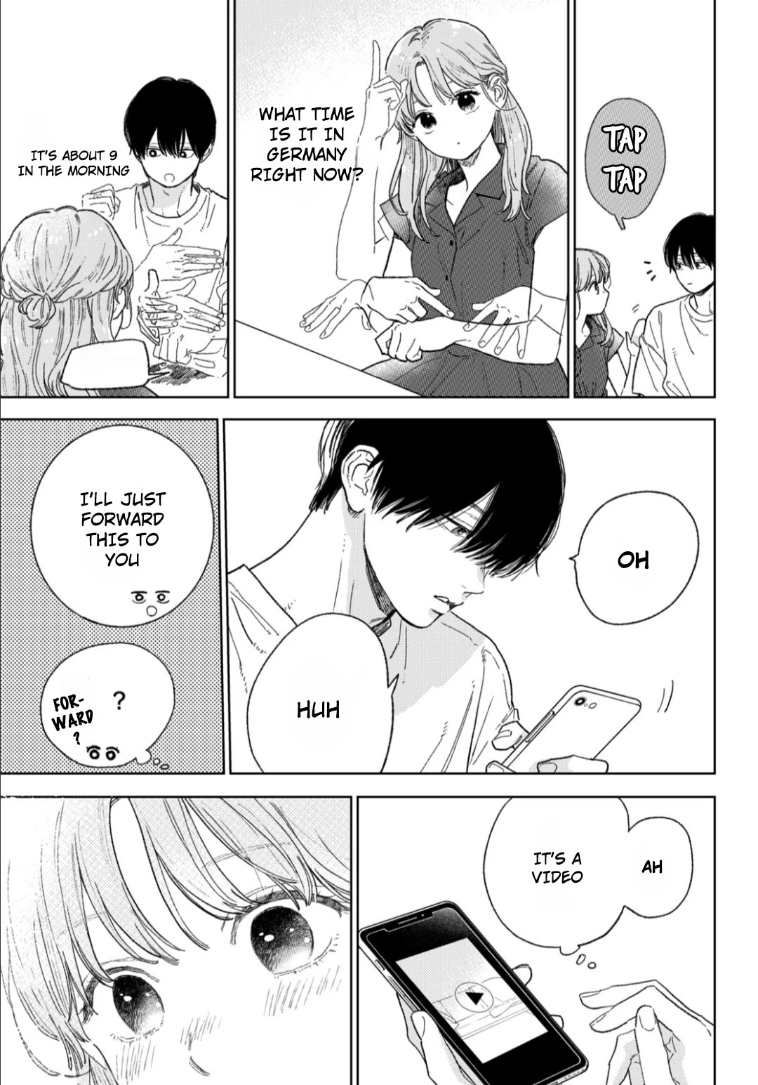 Yubisaki to Renren chapter 35 page 13