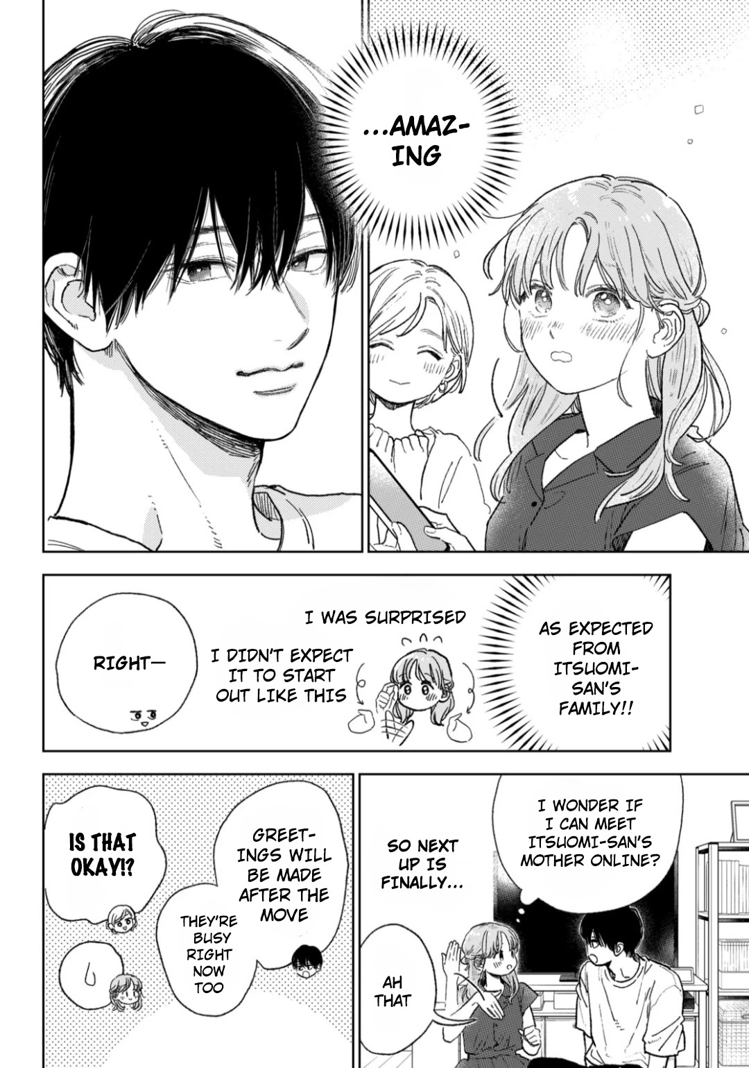 Yubisaki to Renren chapter 35 page 18