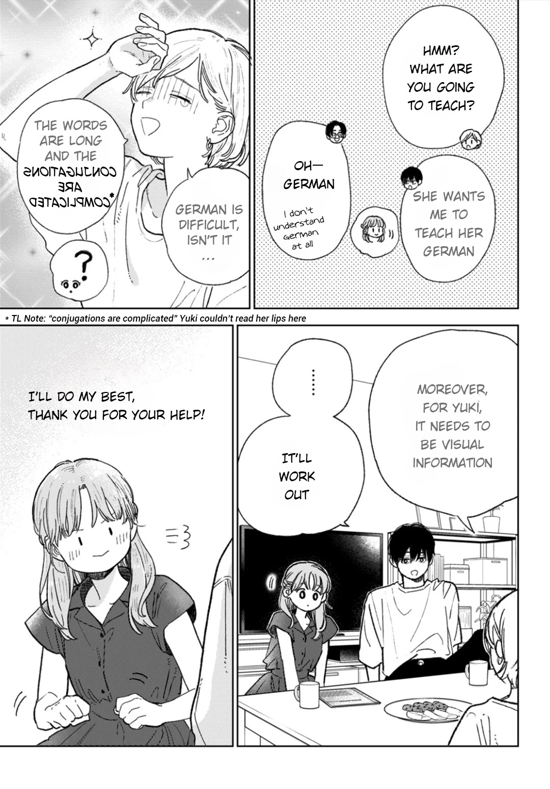 Yubisaki to Renren chapter 35 page 21