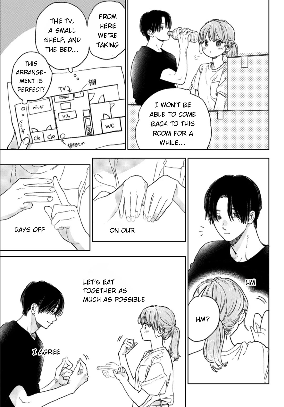 Yubisaki to Renren chapter 35 page 29