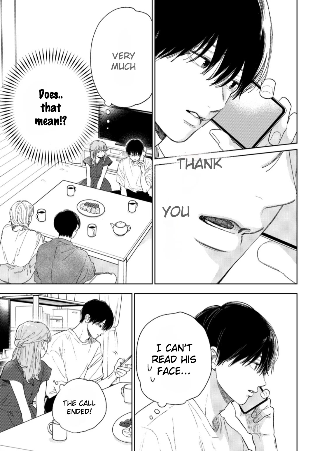 Yubisaki to Renren chapter 35 page 3