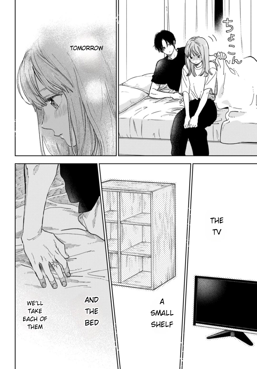 Yubisaki to Renren chapter 35 page 34