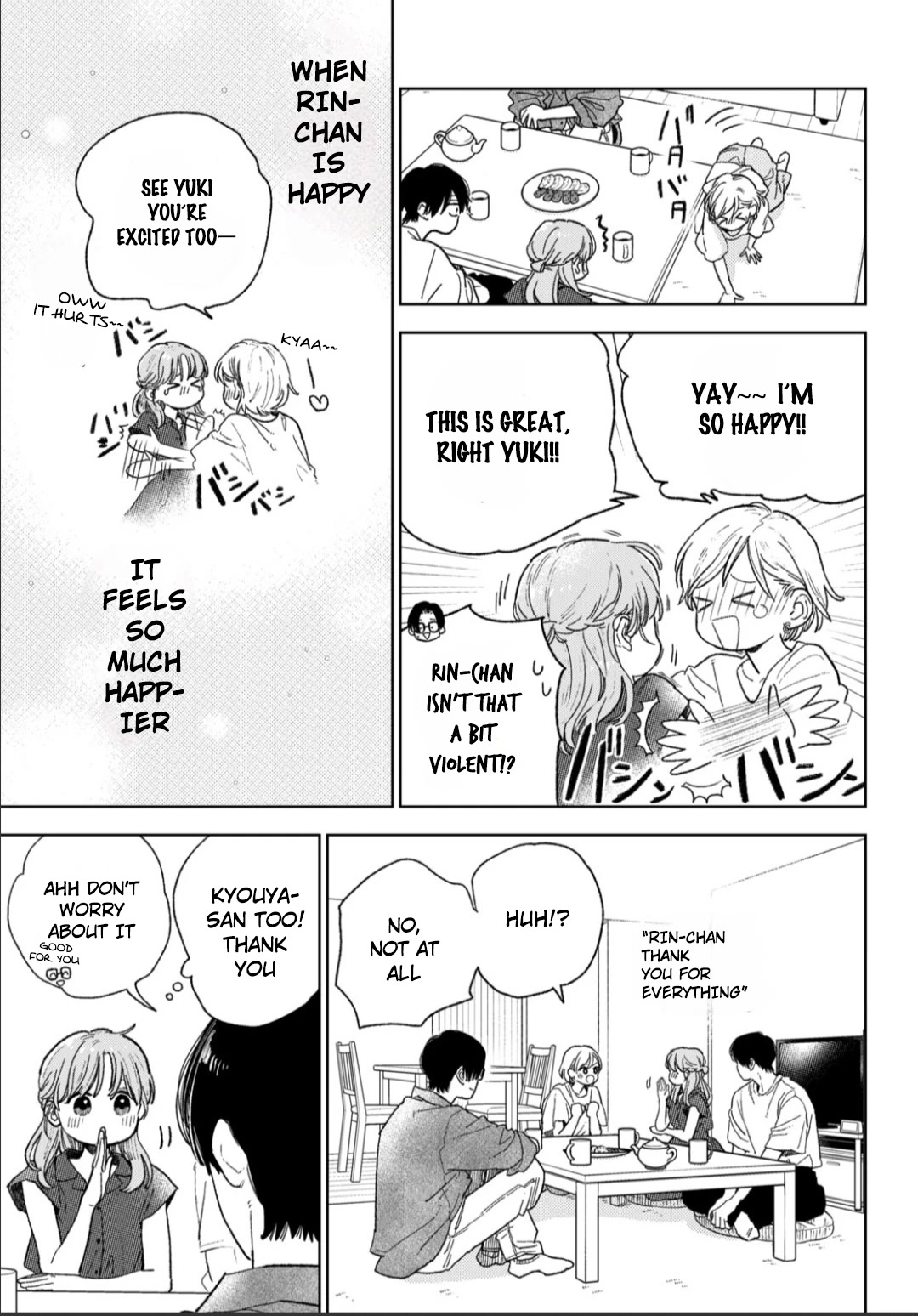 Yubisaki to Renren chapter 35 page 7