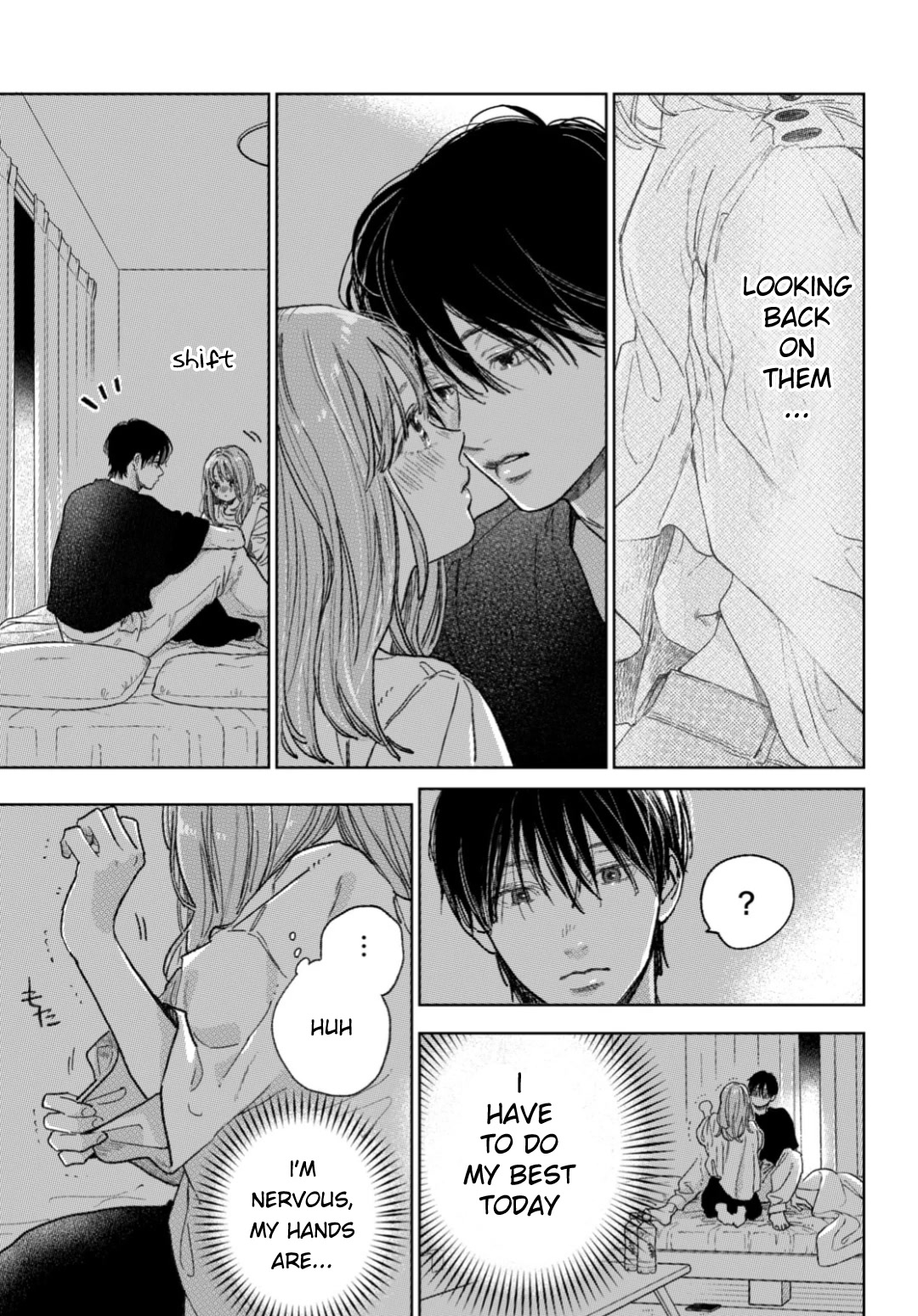 Yubisaki to Renren chapter 36 page 21