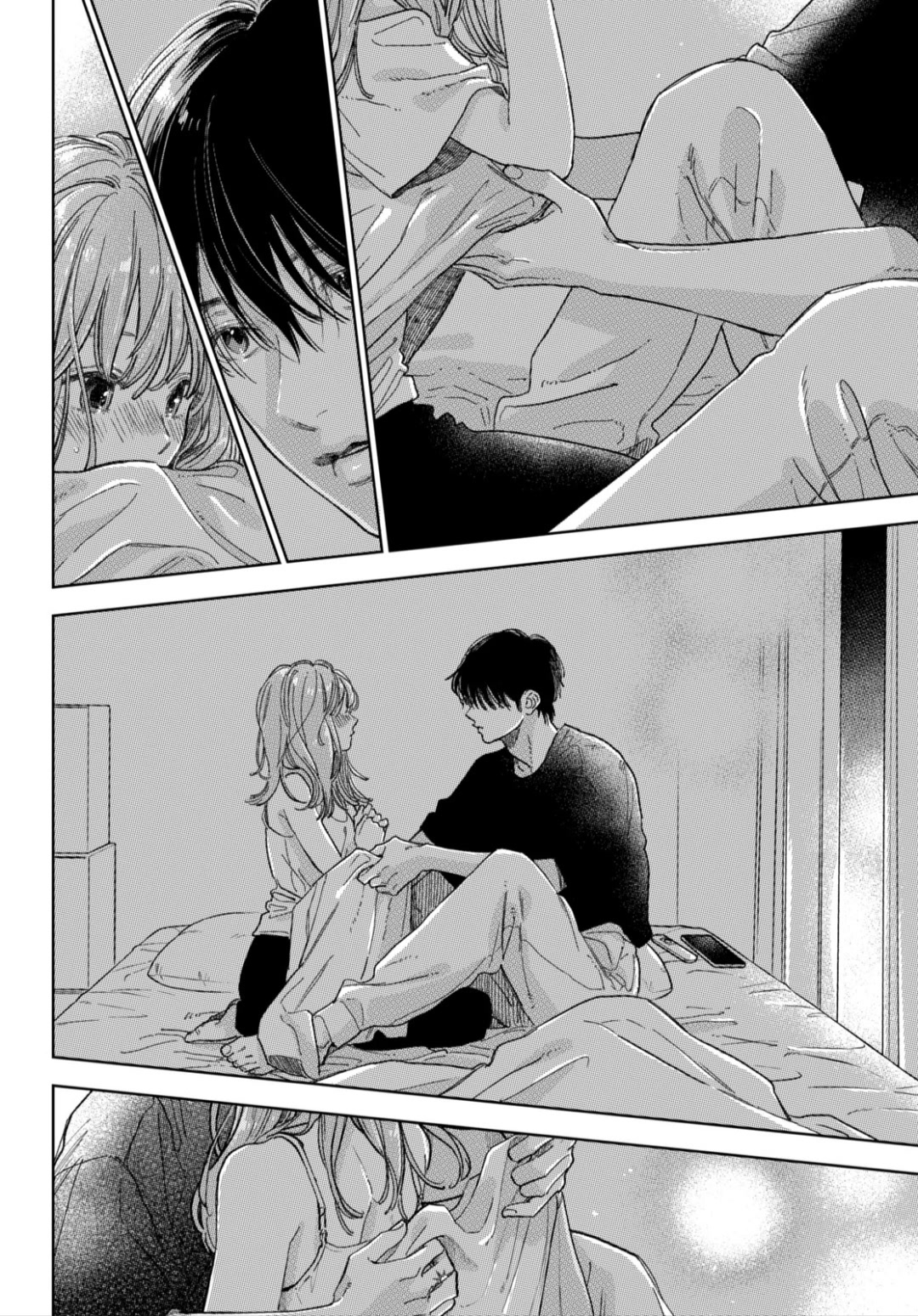 Yubisaki to Renren chapter 36 page 22