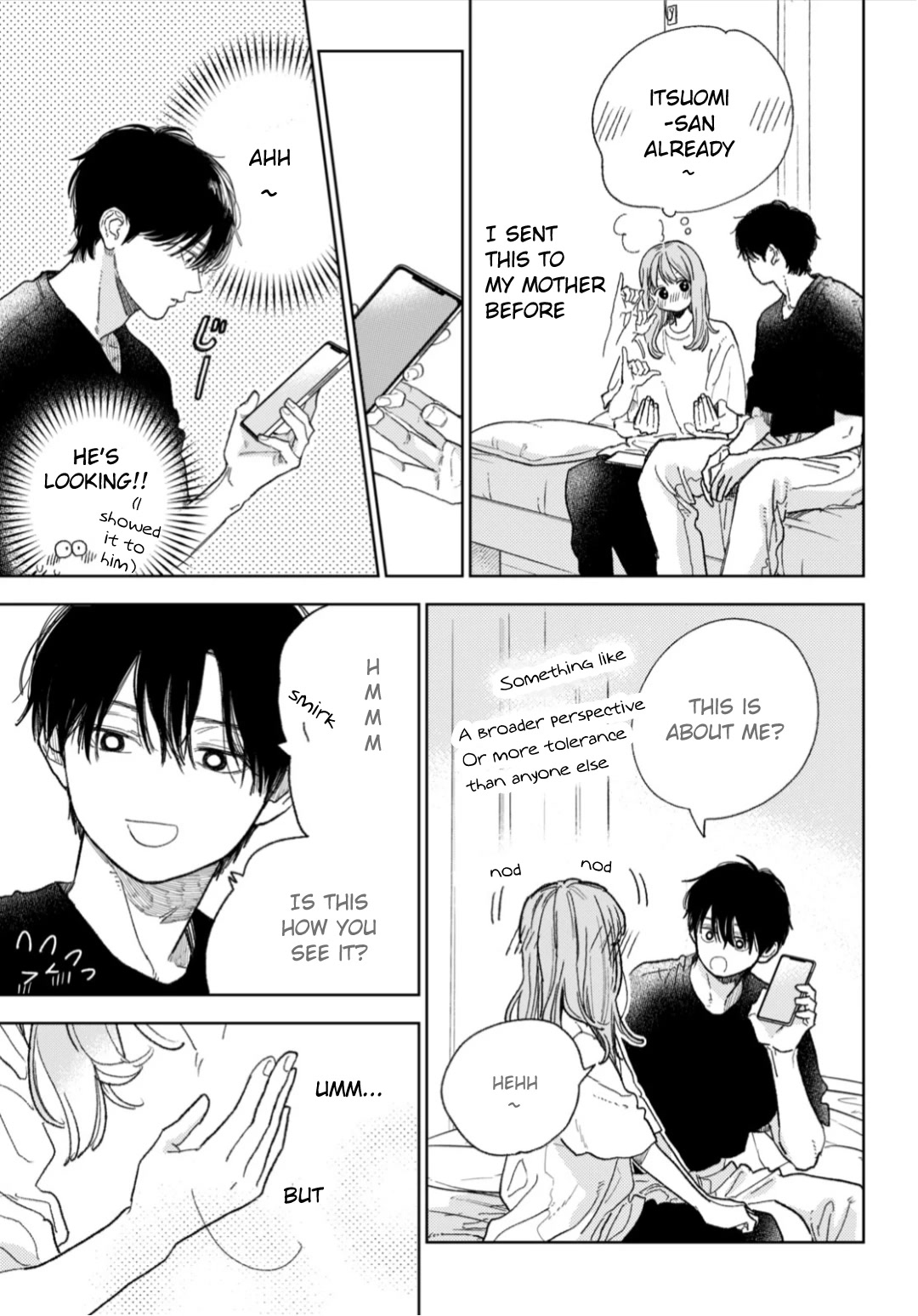 Yubisaki to Renren chapter 36 page 31