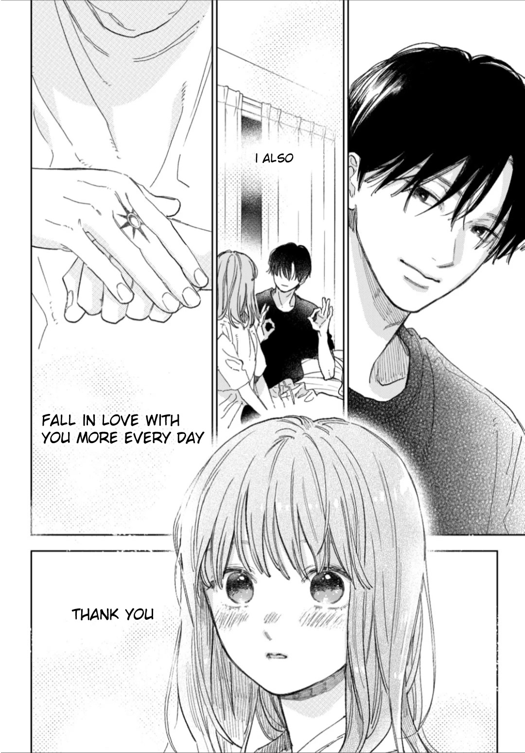 Yubisaki to Renren chapter 36 page 34