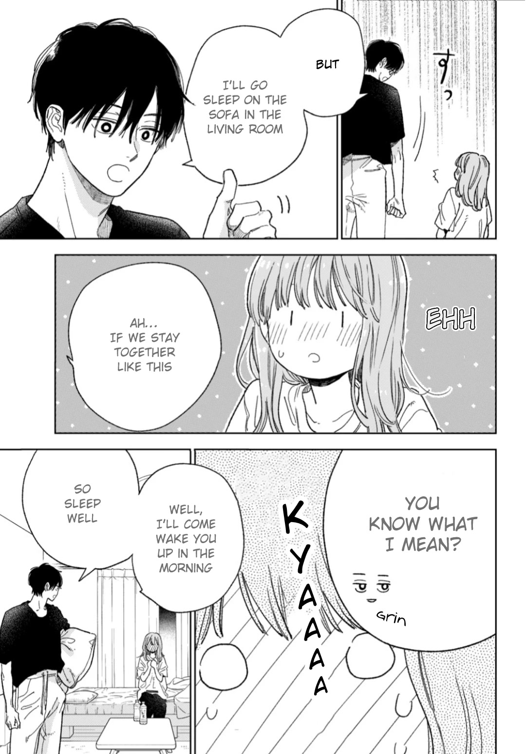 Yubisaki to Renren chapter 36 page 37