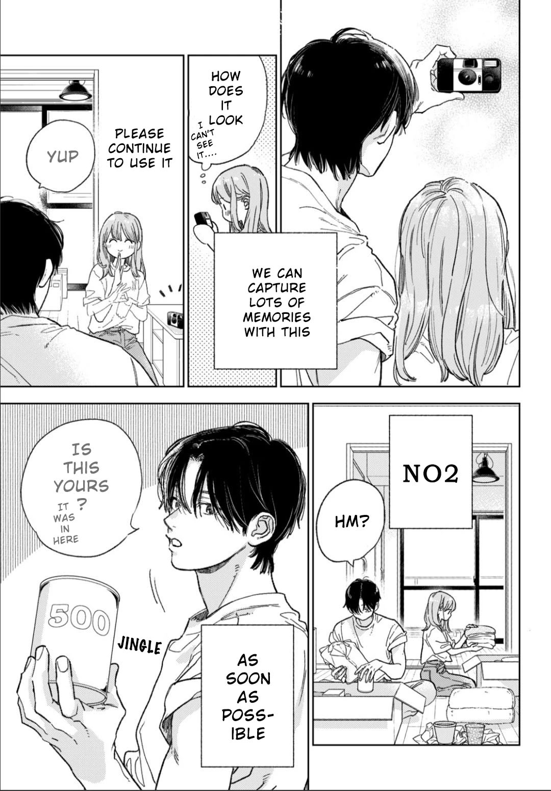 Yubisaki to Renren chapter 37 page 12