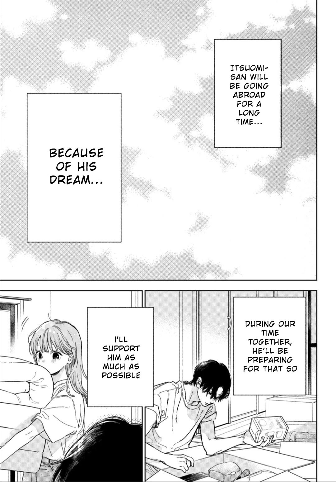 Yubisaki to Renren chapter 37 page 14