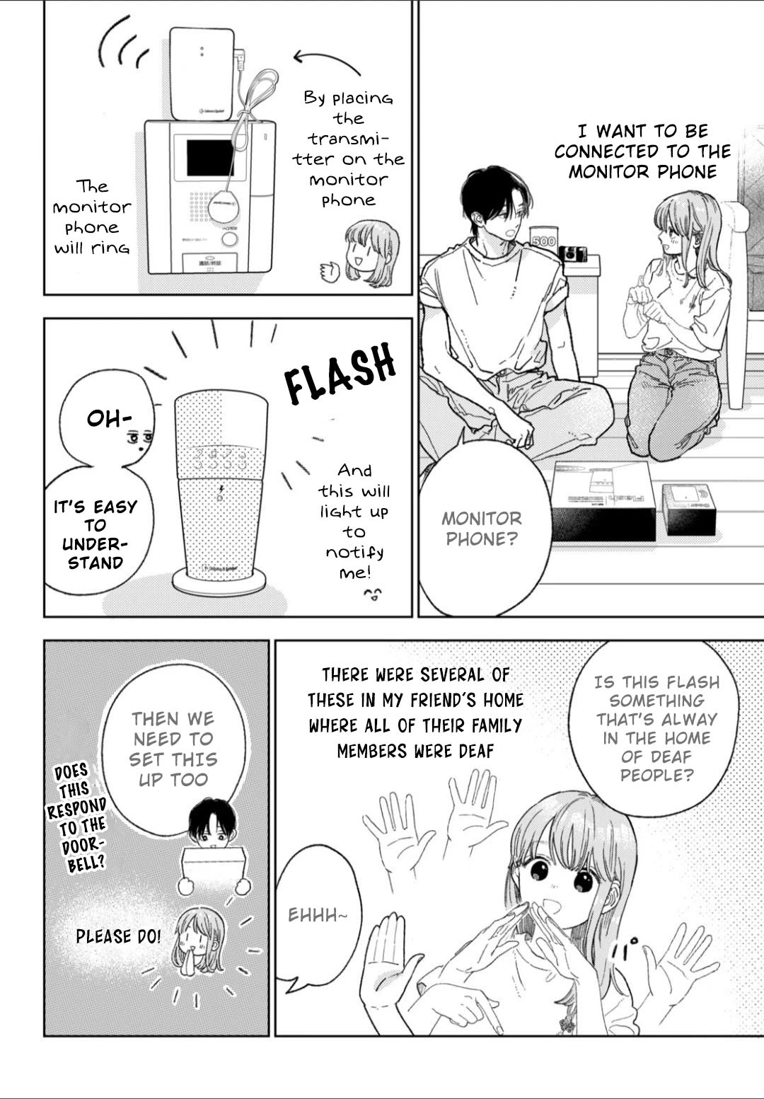 Yubisaki to Renren chapter 37 page 17