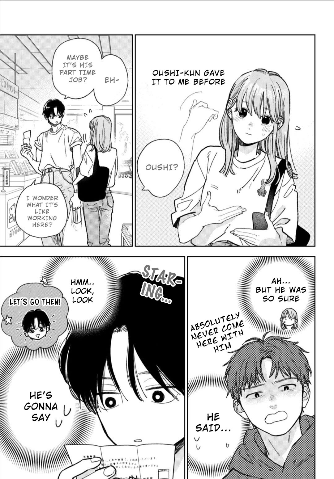 Yubisaki to Renren chapter 37 page 20