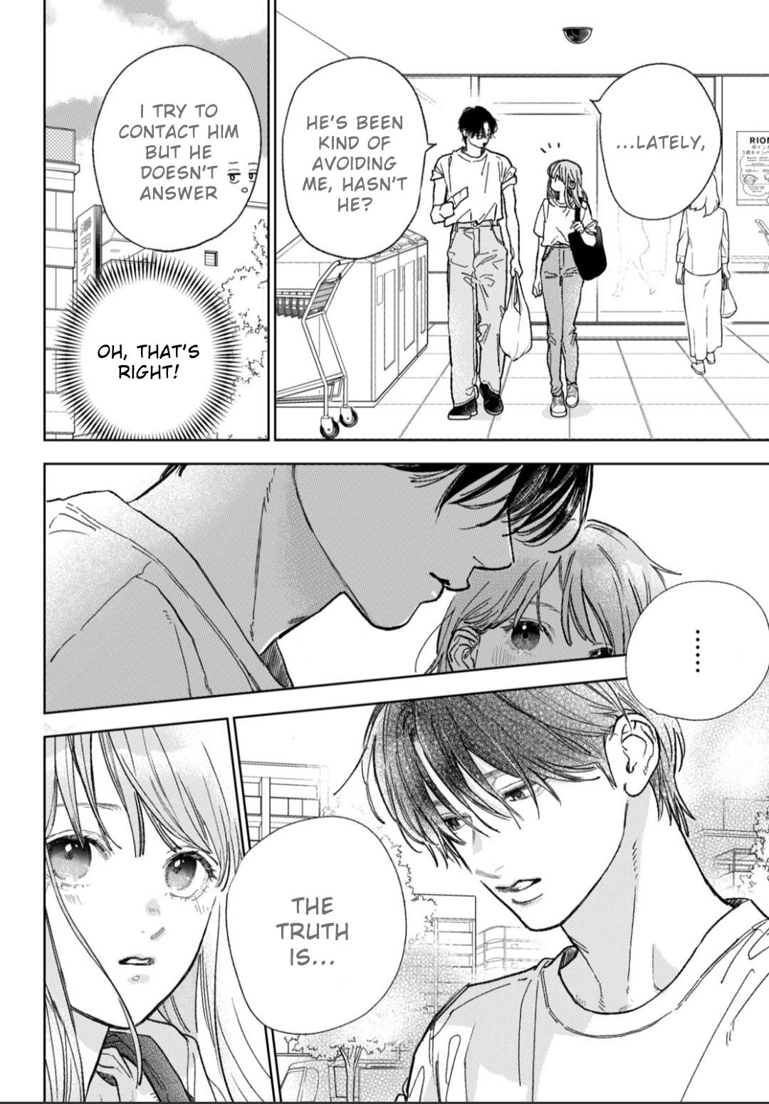 Yubisaki to Renren chapter 37 page 21