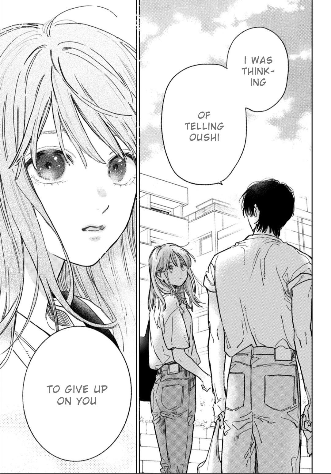 Yubisaki to Renren chapter 37 page 22