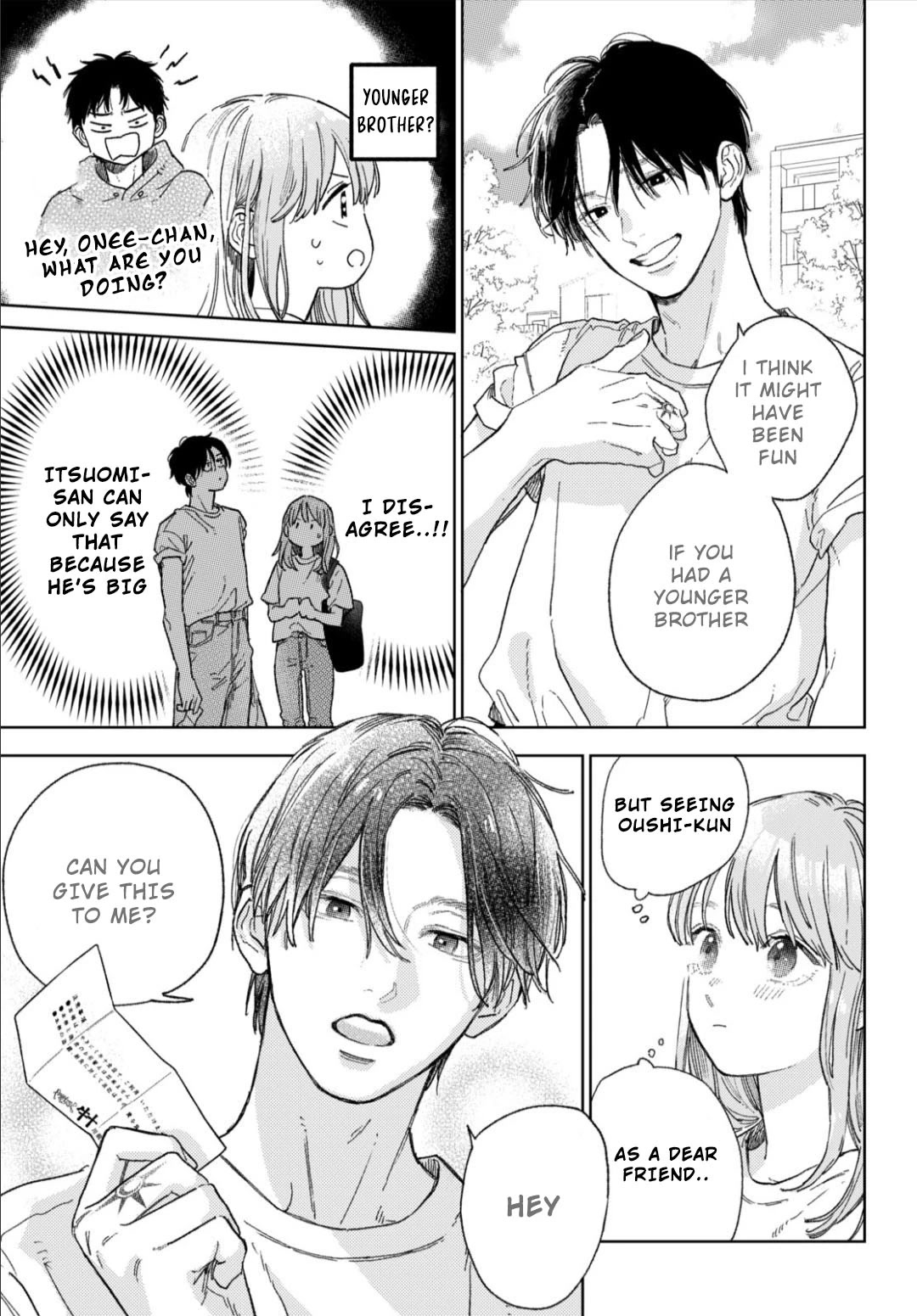 Yubisaki to Renren chapter 37 page 28
