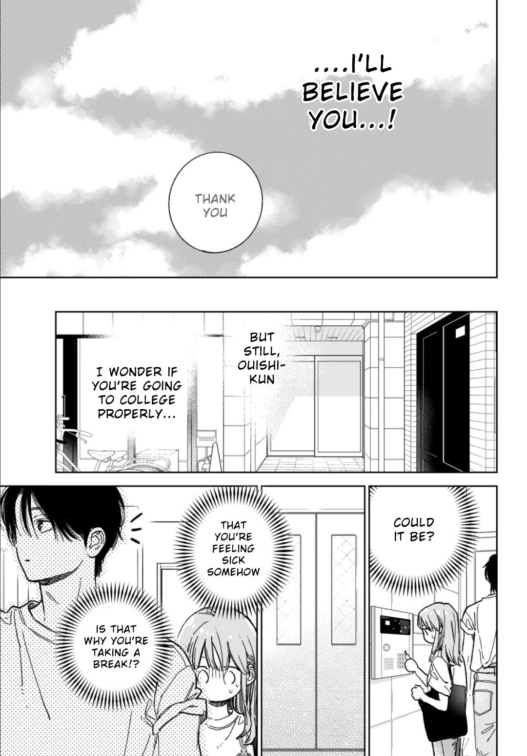 Yubisaki to Renren chapter 37 page 30