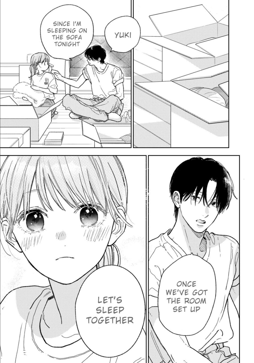 Yubisaki to Renren chapter 37 page 36