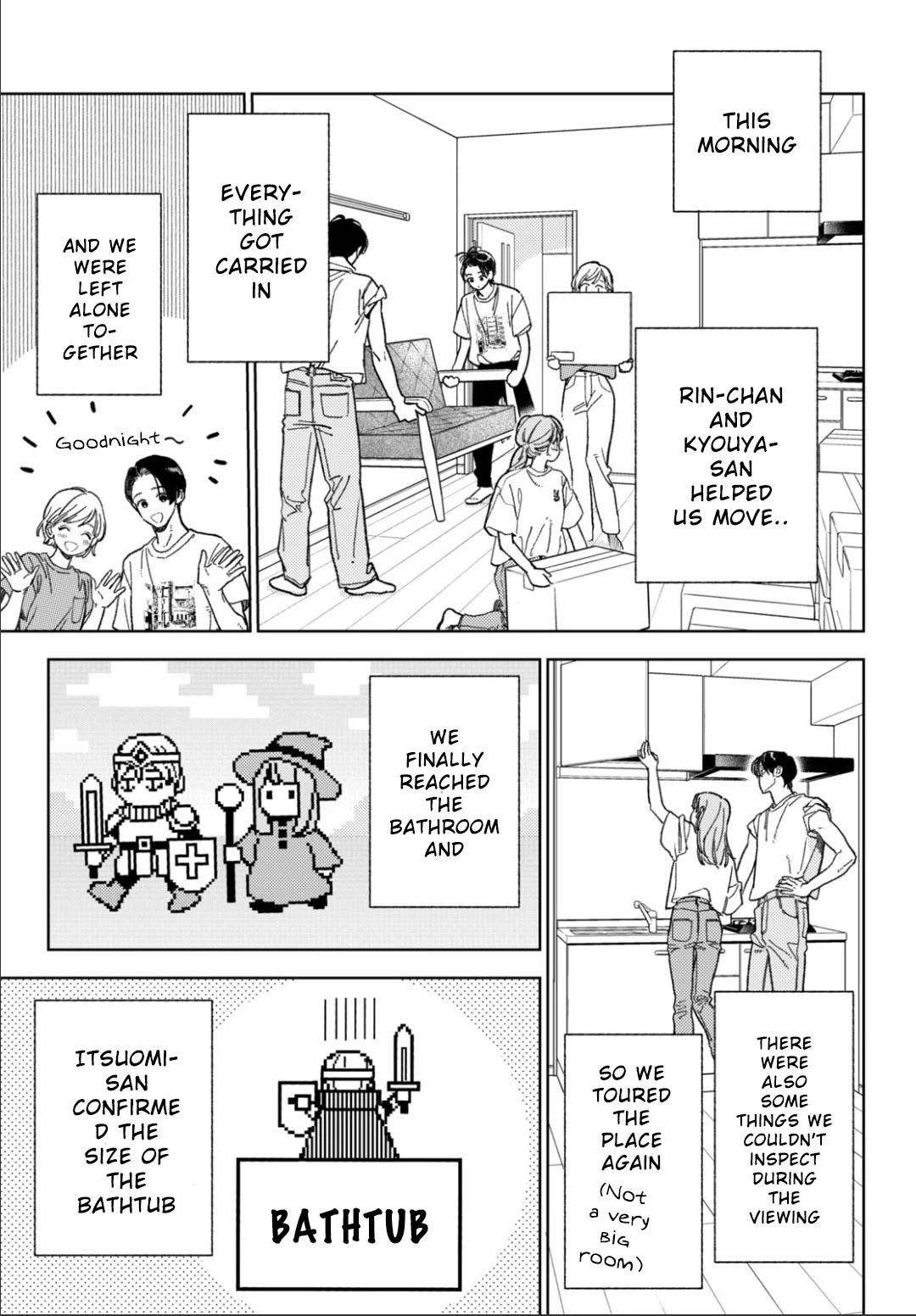 Yubisaki to Renren chapter 37 page 4