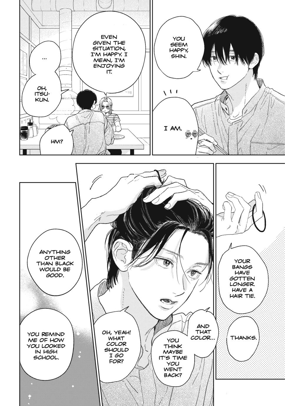 Yubisaki to Renren chapter 38 page 22