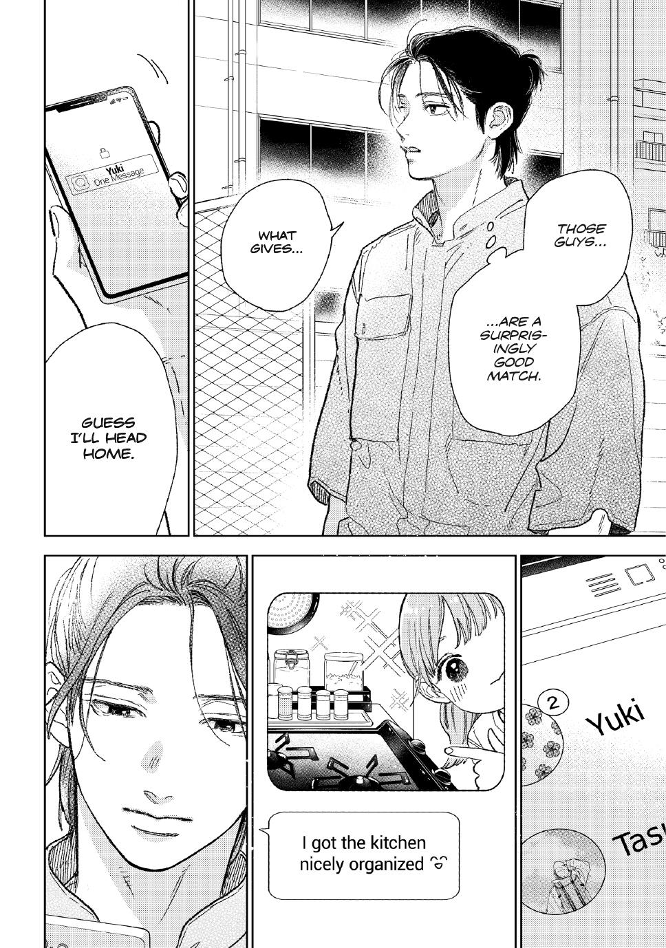 Yubisaki to Renren chapter 38 page 34