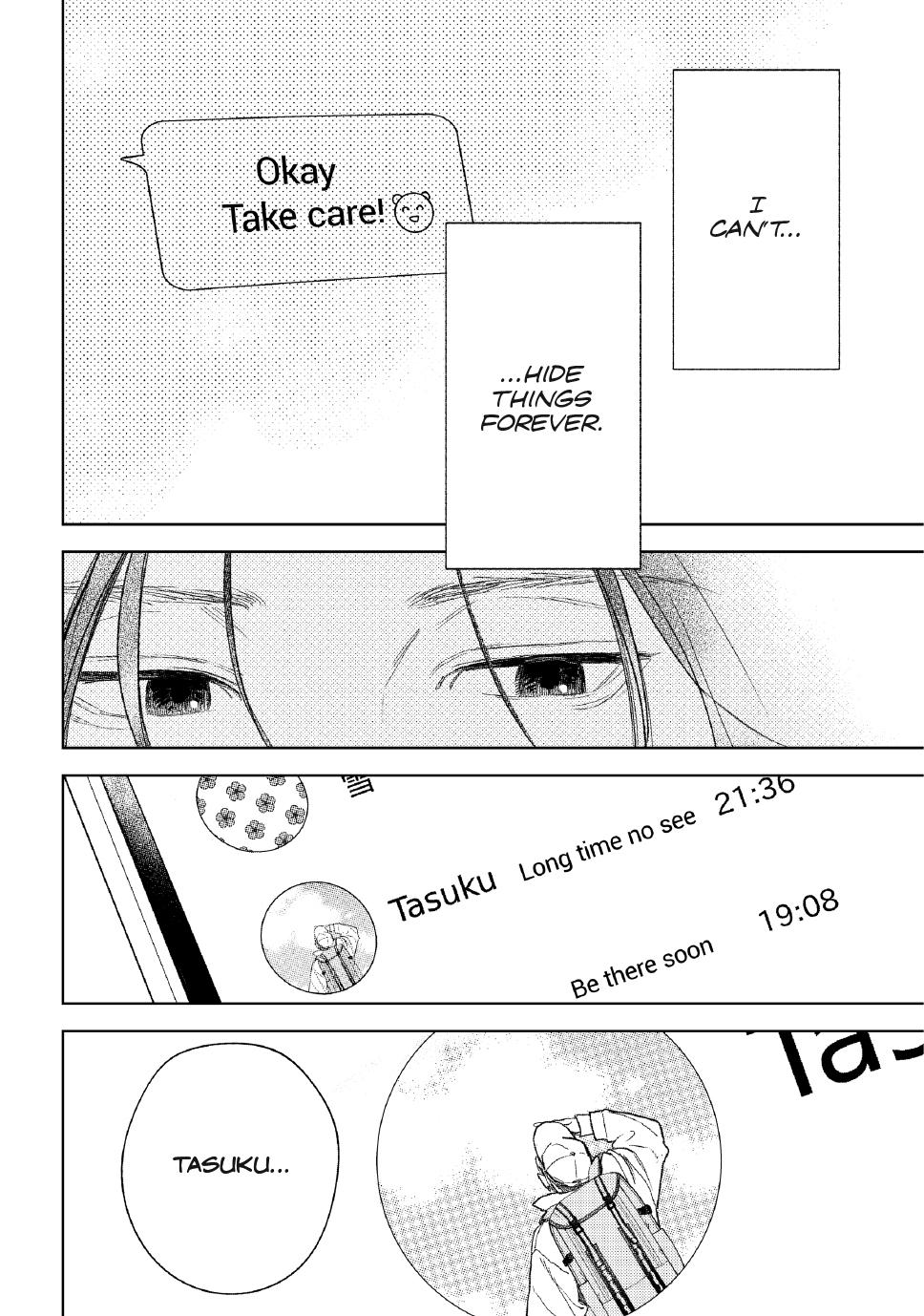 Yubisaki to Renren chapter 38 page 36