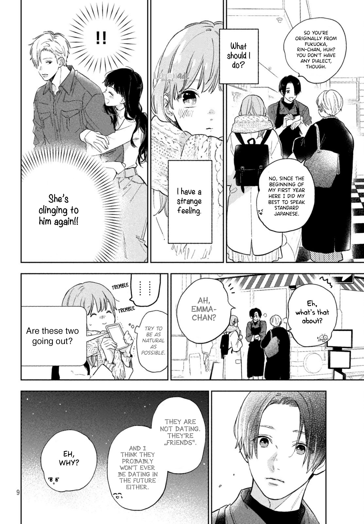 Yubisaki to Renren chapter 4 page 11