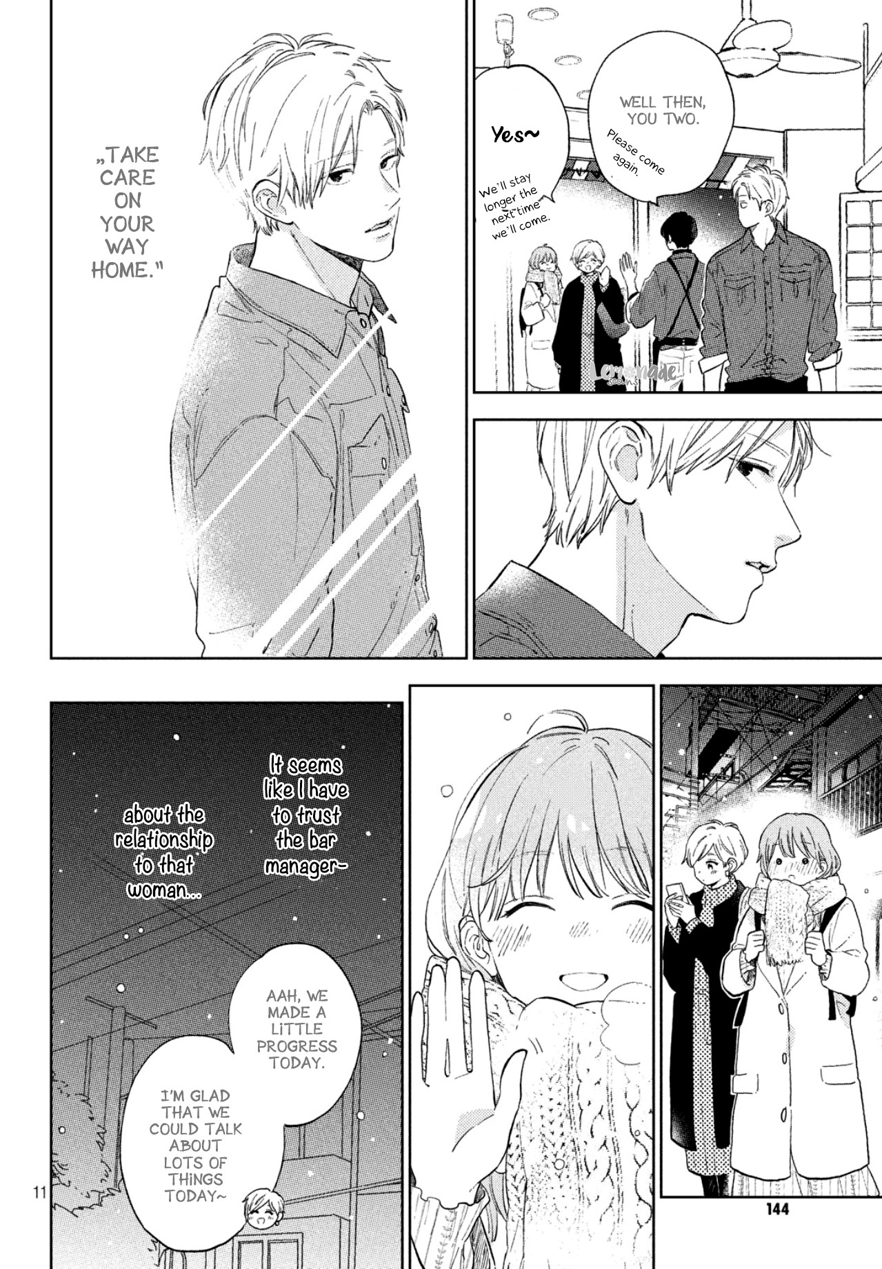 Yubisaki to Renren chapter 4 page 13