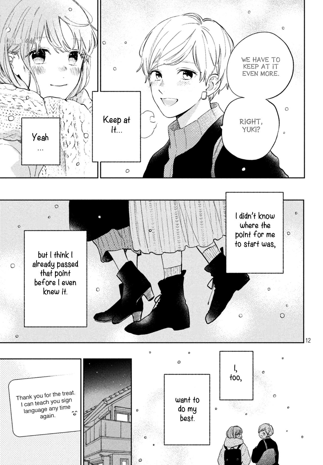 Yubisaki to Renren chapter 4 page 14