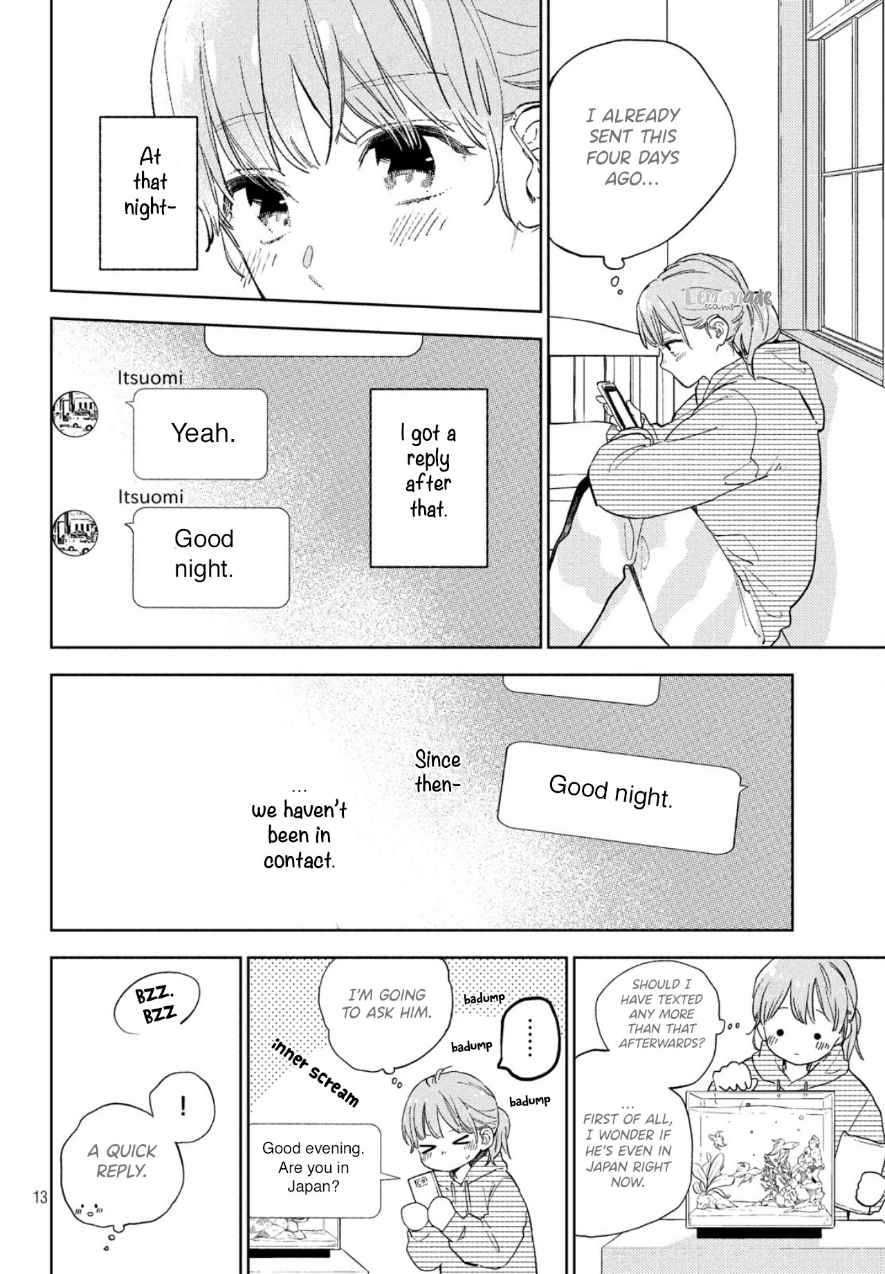 Yubisaki to Renren chapter 4 page 15