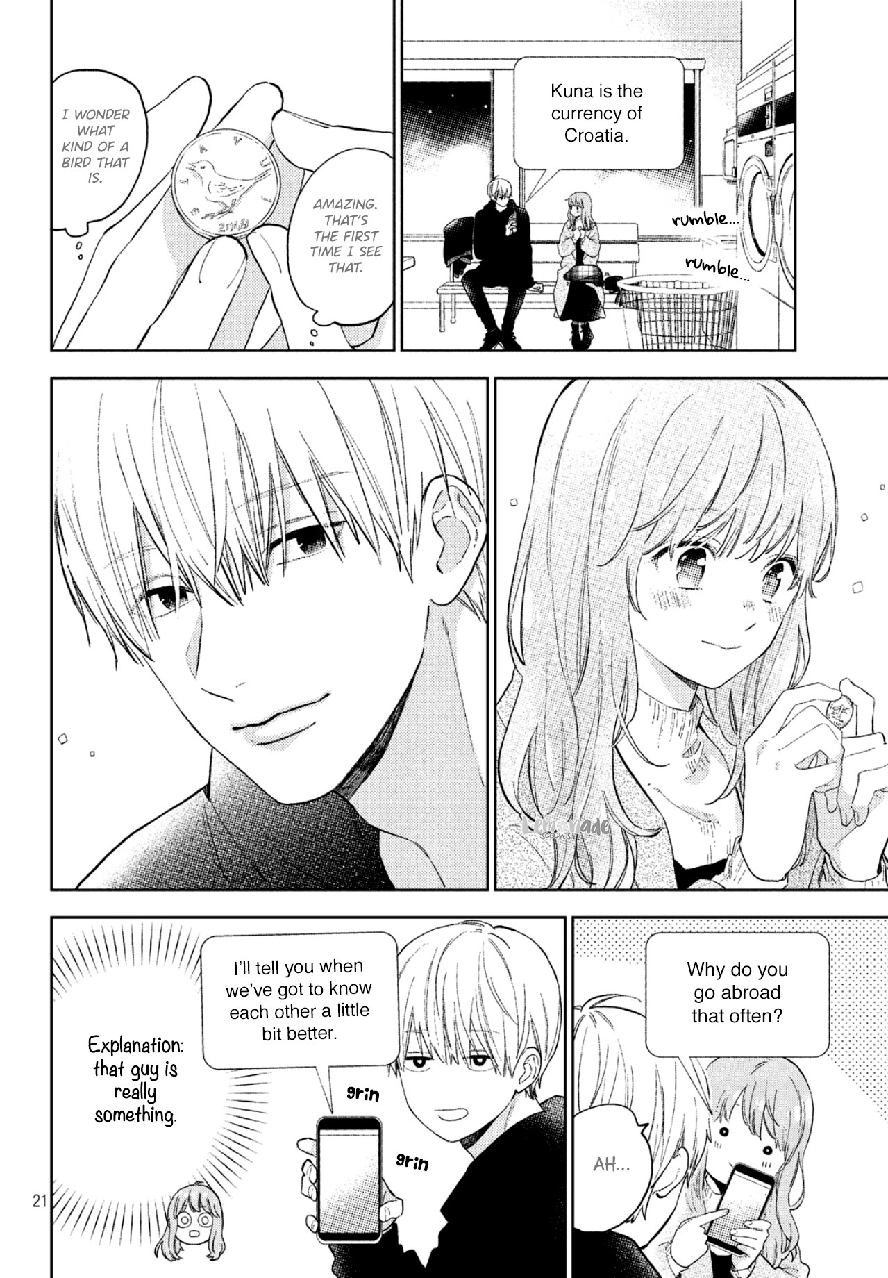 Yubisaki to Renren chapter 4 page 23